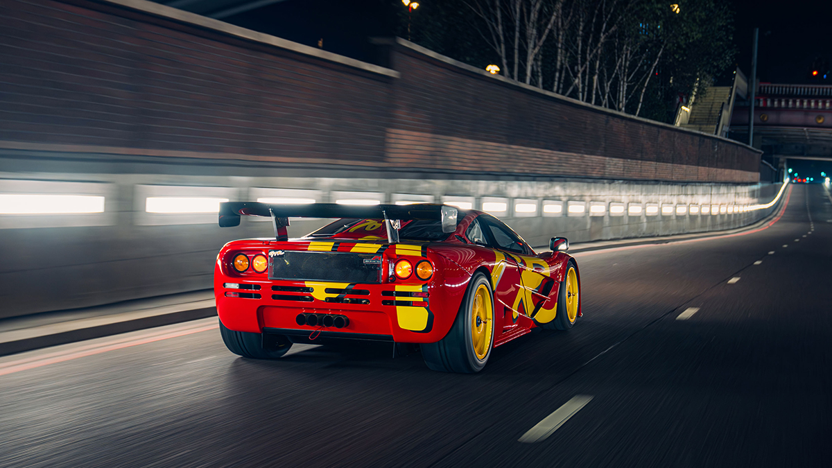 Nick Mason's 1996 McLaren F1 GTR in Photos