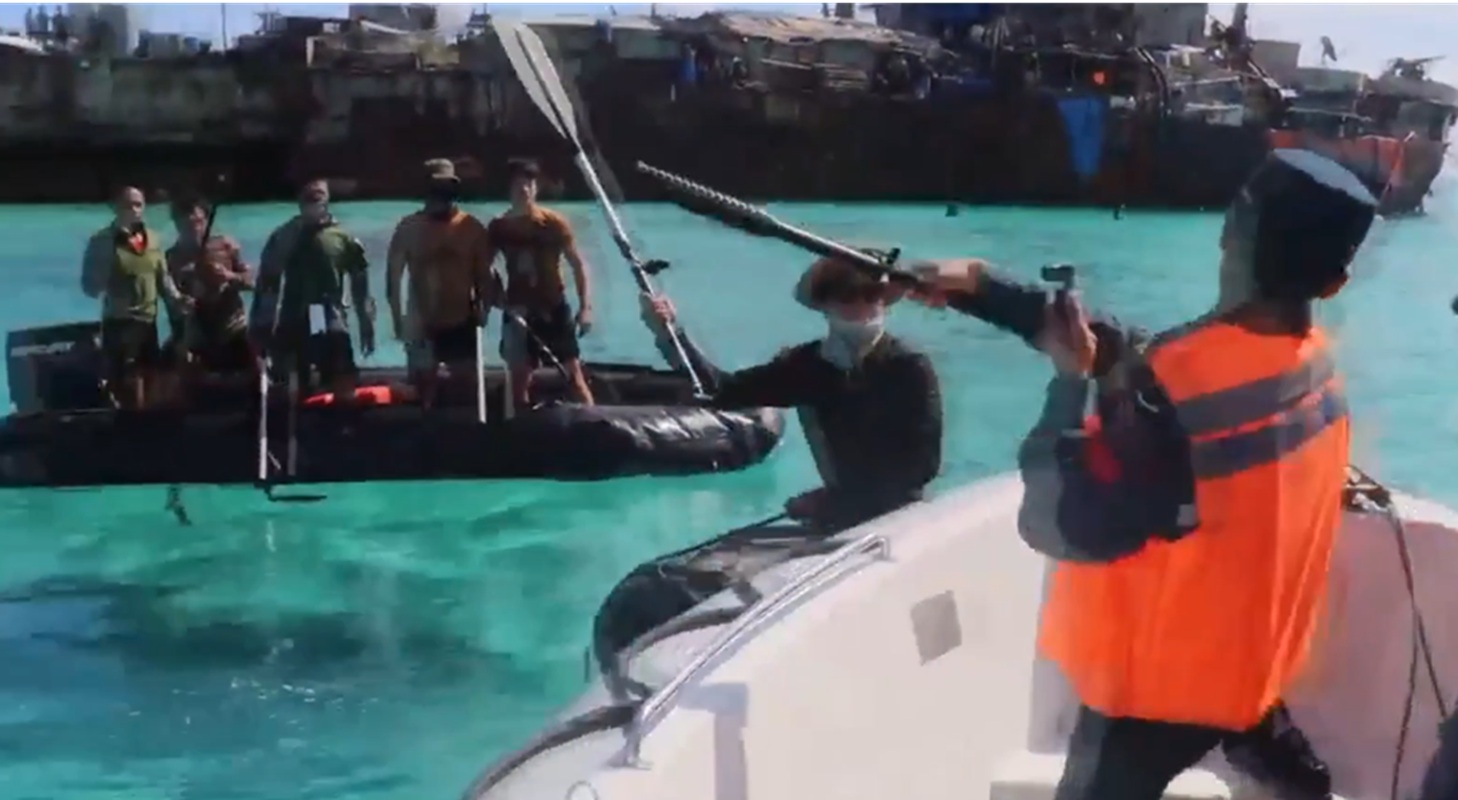 Sierra Madre Crew Confronts Chinese Coast Guard