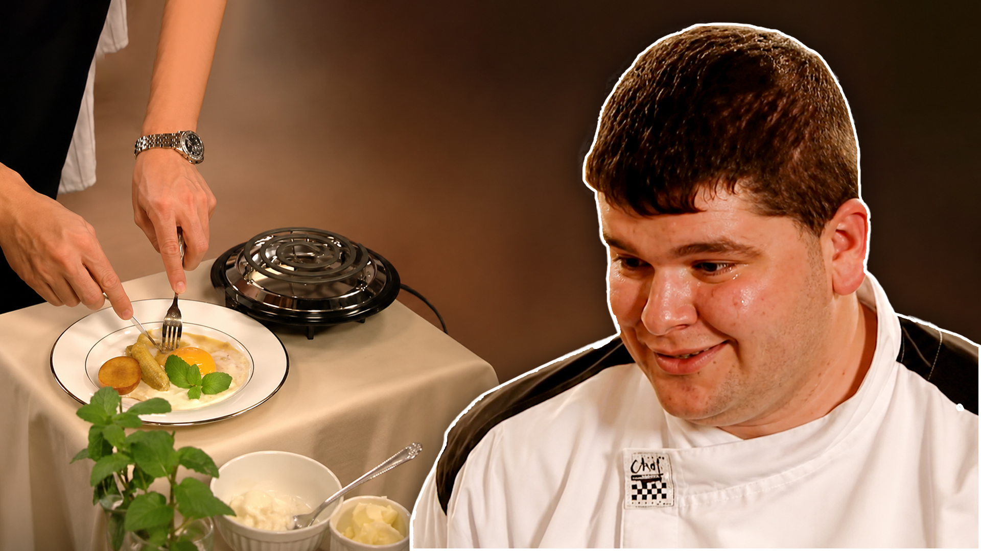 Jimmy surprises Chef Gordon Ramsay with perfect flambe challenge ...