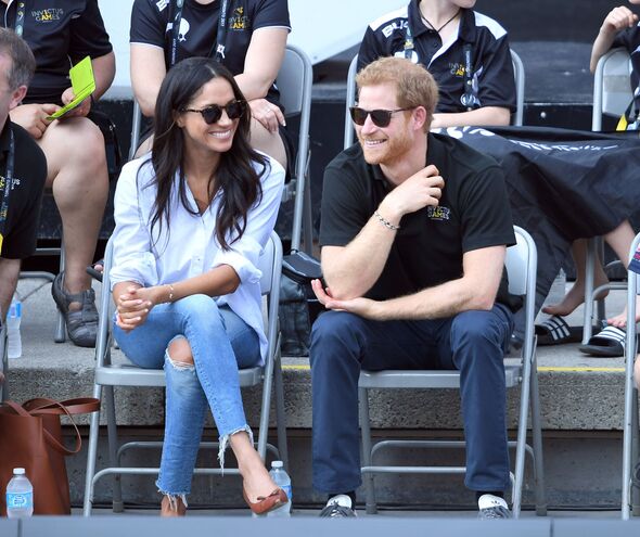 Prince Harry and Meghan Markle made their debut at Invictus 2017
