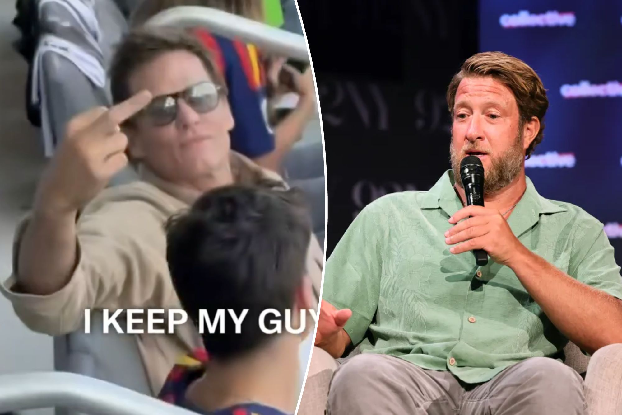 Dave Portnoy has warning for 'cringey' Tom Brady after viral video stunt
