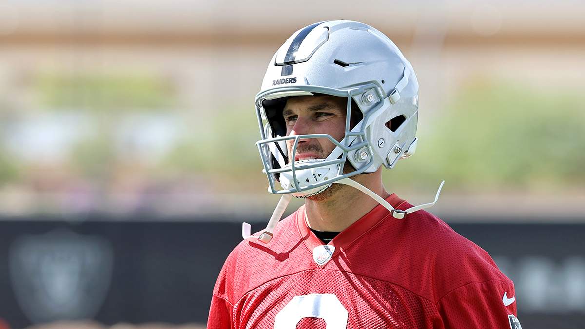 Las Vegas Raiders QB Kirk Cousins.