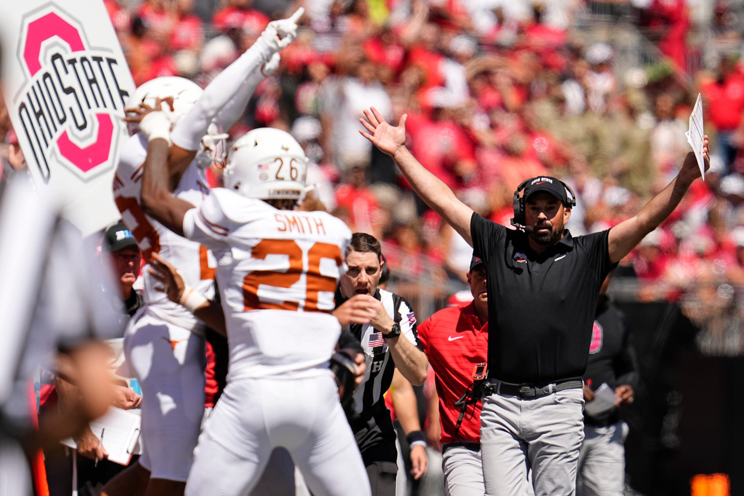 Ohio judge's ruling might have a domino impact that helps the Texas Longhorns out against the Ohio State Buckeyes