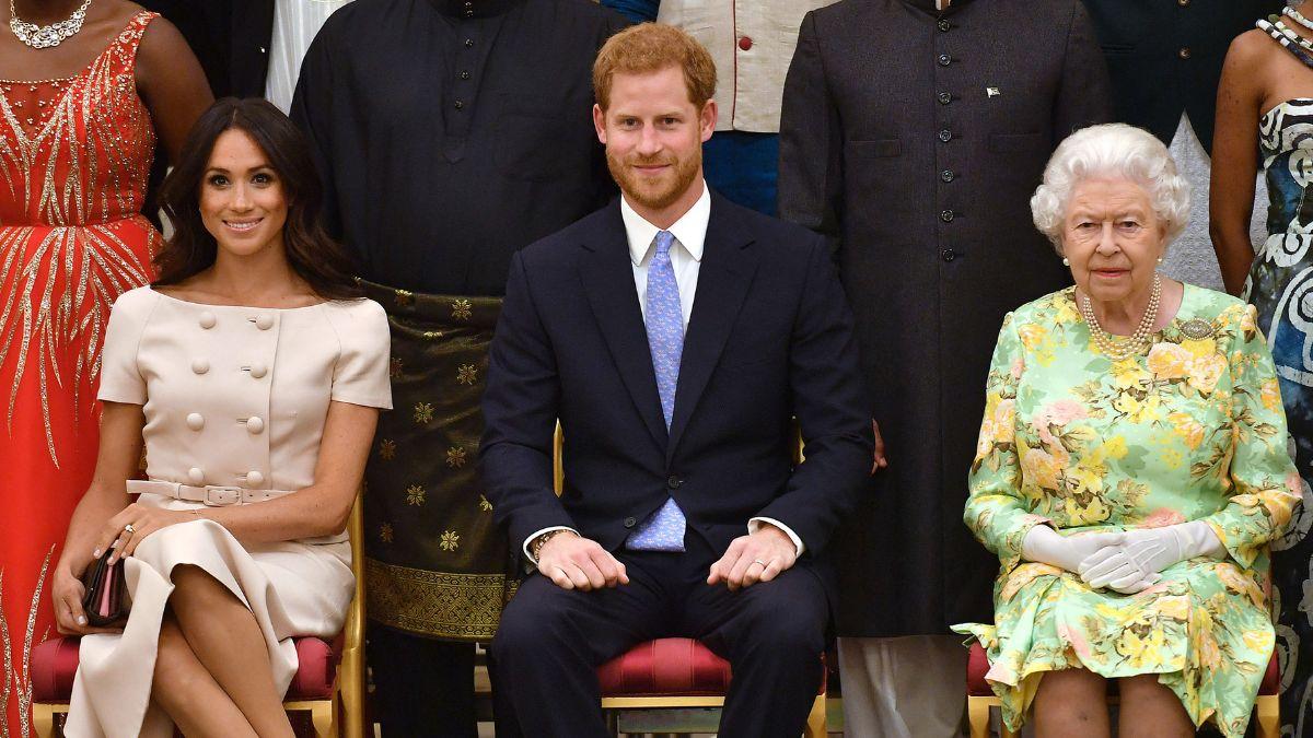 Queen Elizabeth 'Firmly' Rejected Prince Harry and Meghan Markle's Request to Live at Windsor Castle After 2018 Wedding: Royal Author
