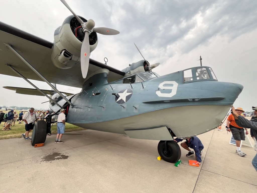 Photos from Oshkosh: PBY steals the show