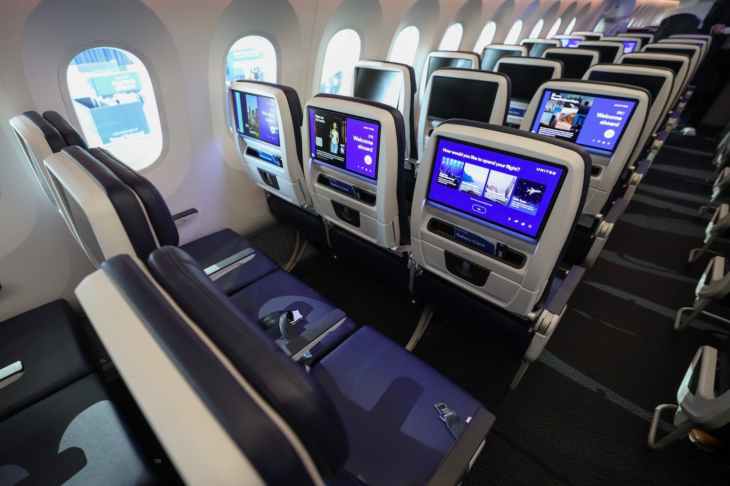 United Airlines’ New Economy Plus Row Removes The Middle Seat