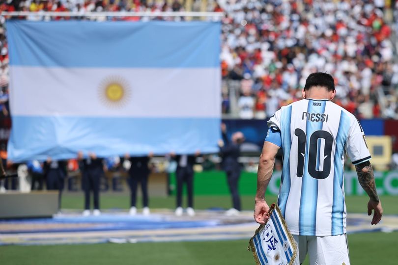 Sunday marked the third World Cup Final of Messi's career