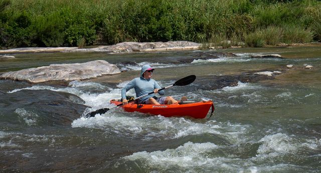 Paddling Llano River