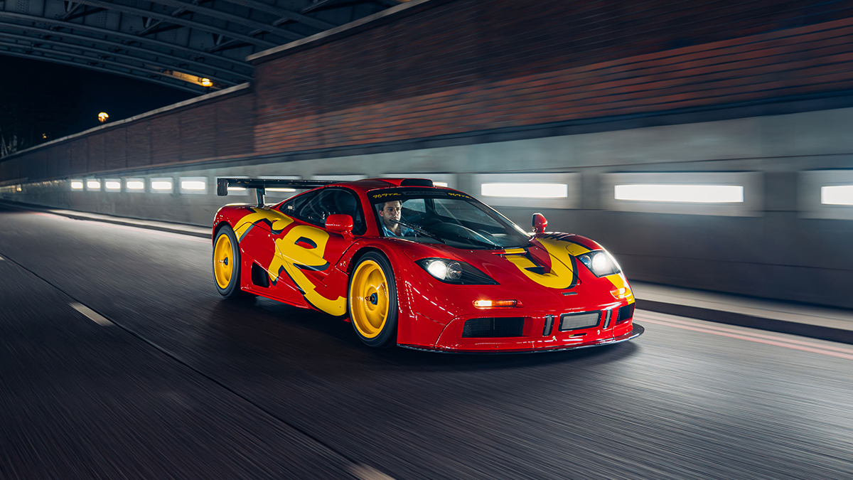 Nick Mason's 1996 McLaren F1 GTR in Photos