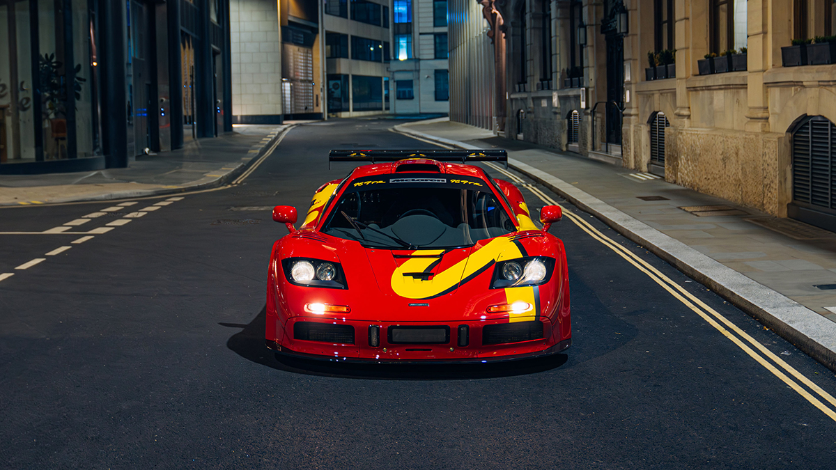 Nick Mason's 1996 McLaren F1 GTR in Photos