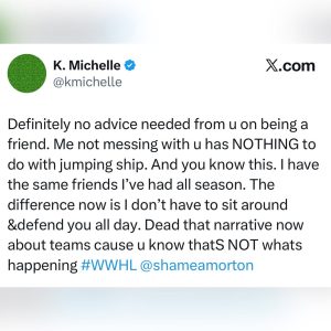 Shamea Morton Said K. Michelle Jumped Ship, But The Singer Accused Her Of Playing “Fake Victim”