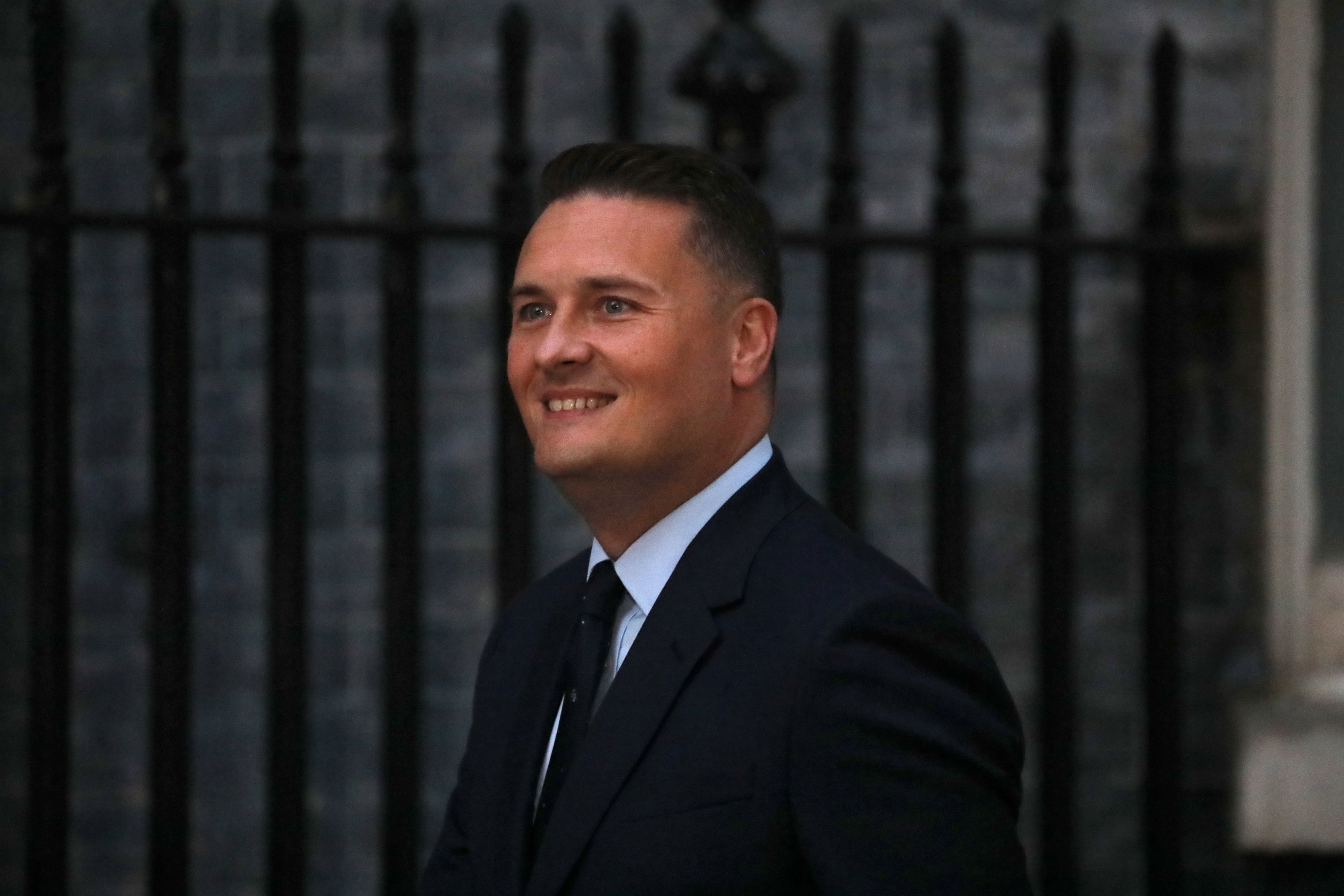 Wes Streeting arrives at Downing Street on July 20 (Getty)
