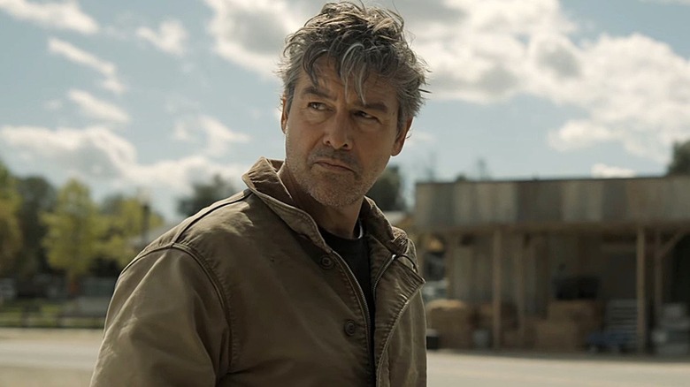 Hal Jordan inspecting a crime scene in Lanterns (2026)