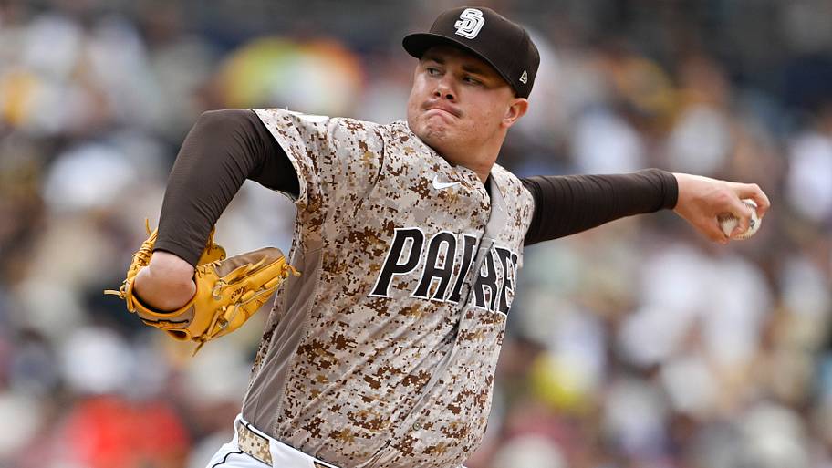 San Diego Padres pitcher Adrian Morejon