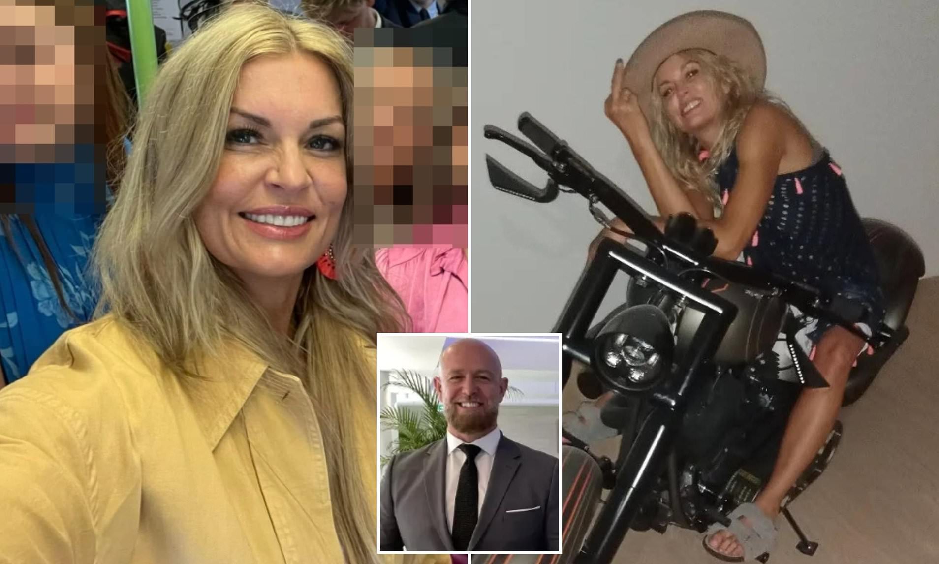 Glamorous ex of wealthy tycoon allegedly found with a big bag of coke
