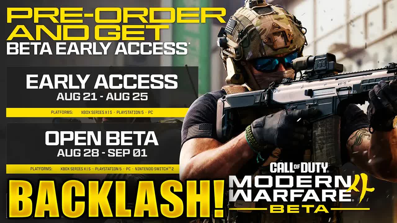 Modern Warfare 4 beta date, backlash, Nintendo Switch beta & more (COD ...
