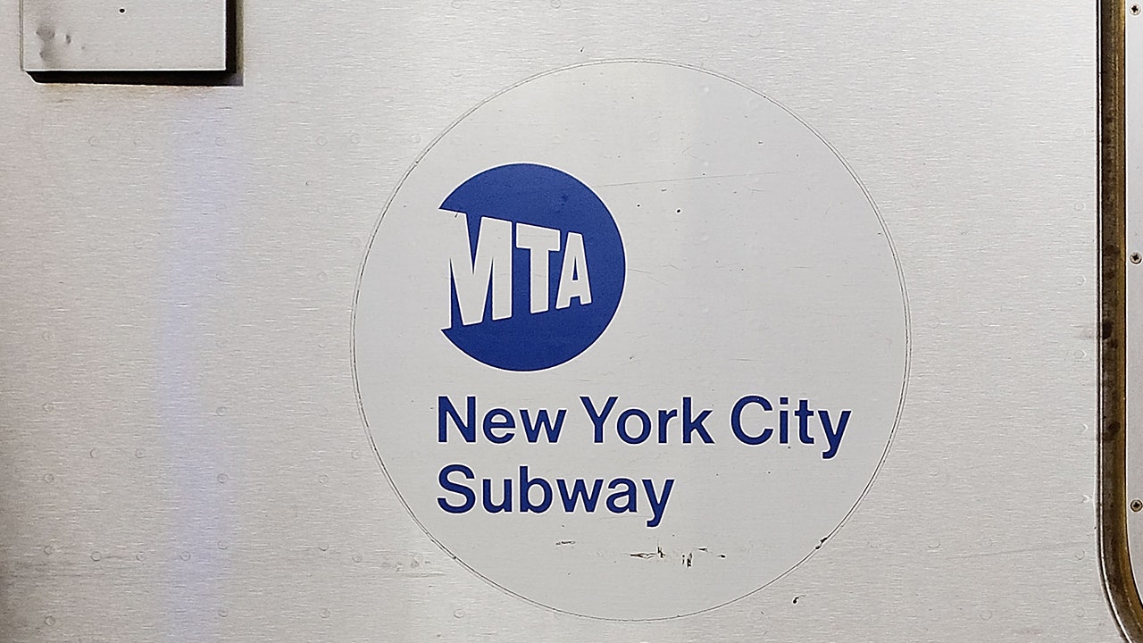 A Metropolitan Transportation Authority (MTA) subway sign
