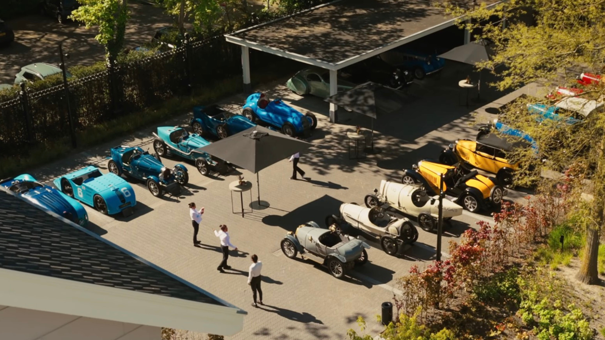 A rare look inside a hidden collection filled with the world’s rarest Bugattis