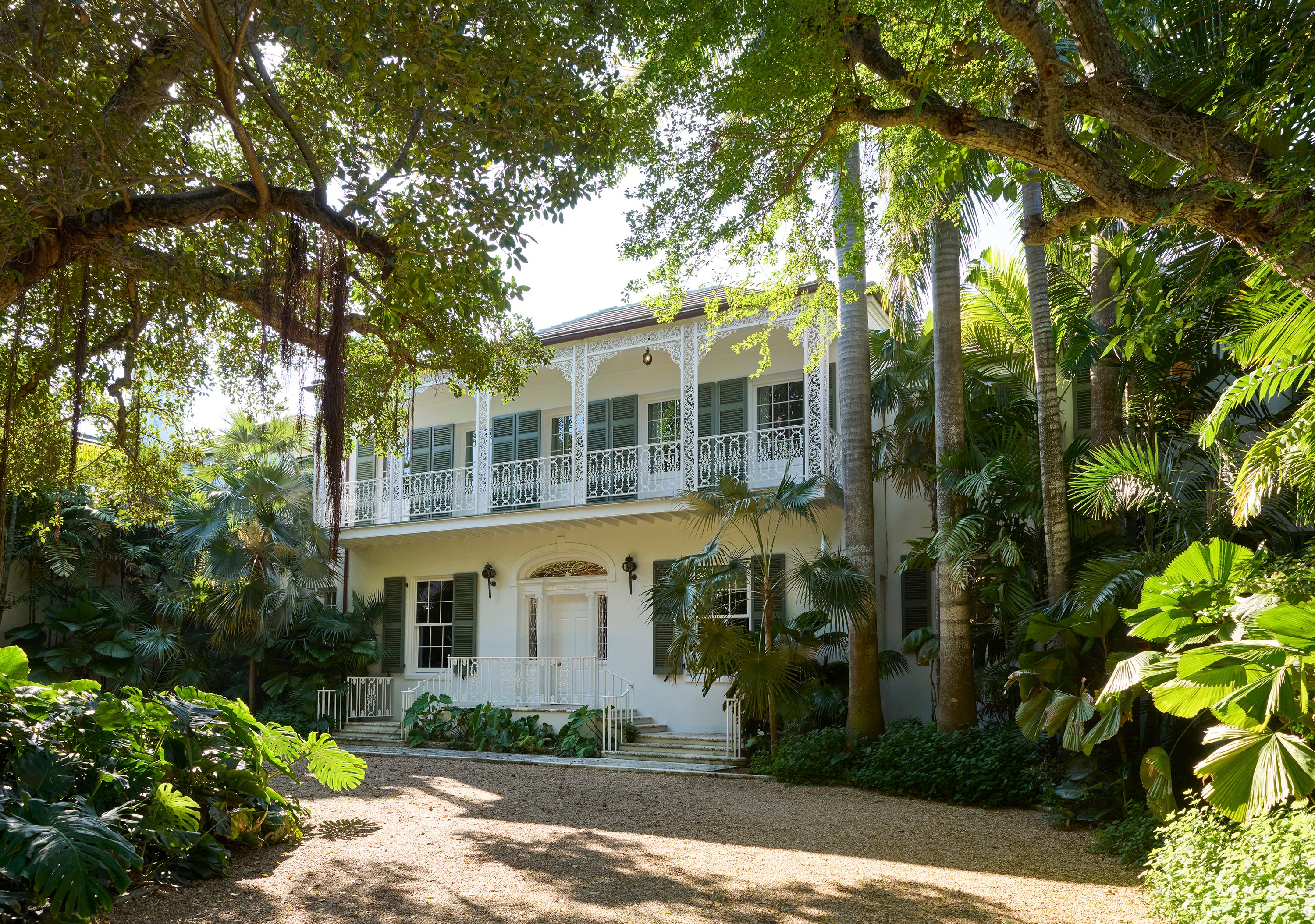 This historic Palm Beach house doubled as a wedding venue for the homeowners