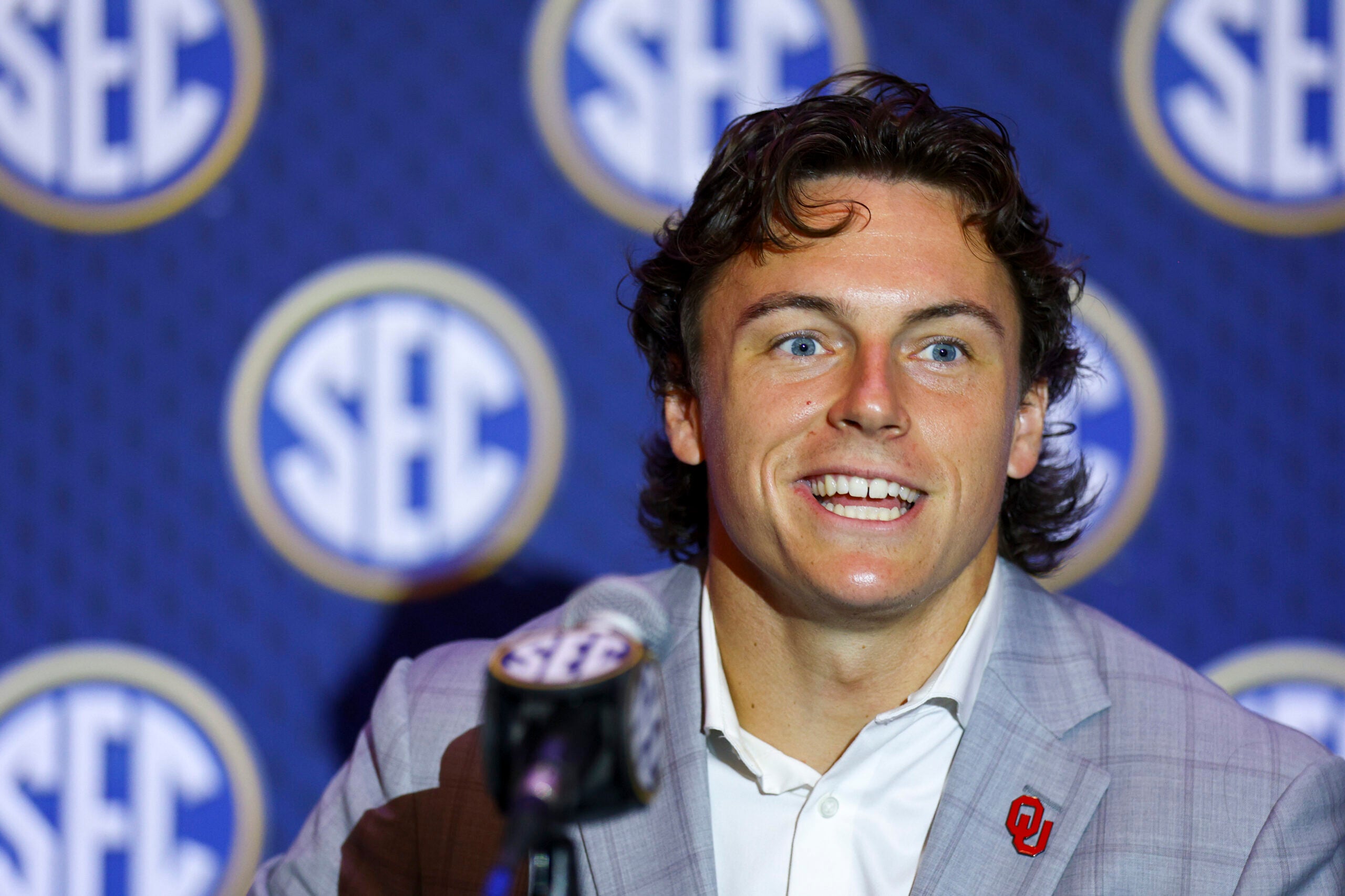 Sooners QB John Mateer may have the quote of SEC Media Days on day 1, and everyone's going to knock him for what he said