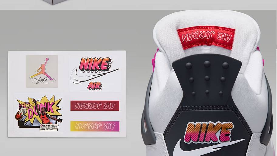 Extras for the Air Jordan 4 Retro