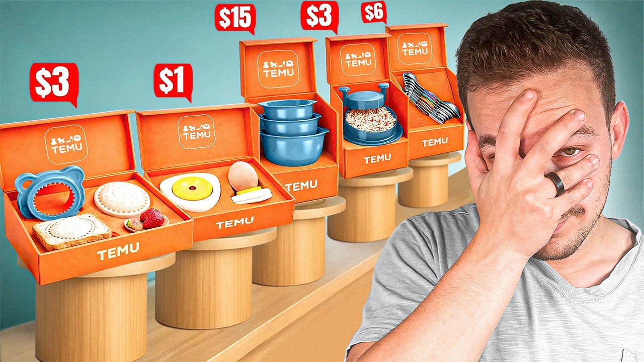 I tested Temu's best selling kitchen gadgets
