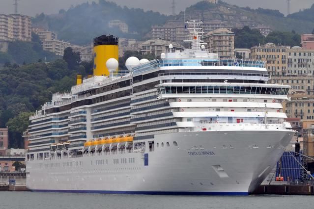 Costa Luminosa - Costa Cruises' Costa Luminosa at the Dock in Genoa, Italy