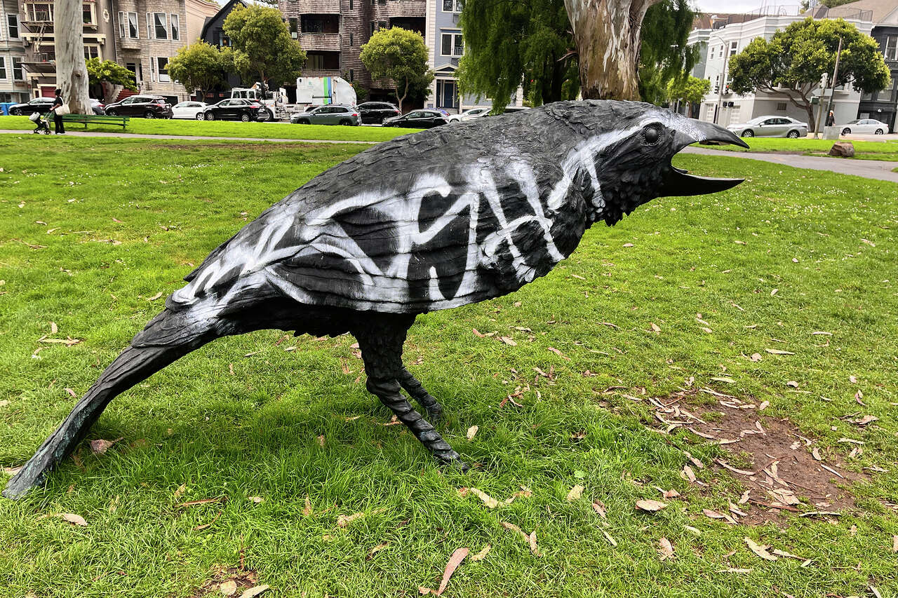2 of San Francisco's large artworks have been vandalized