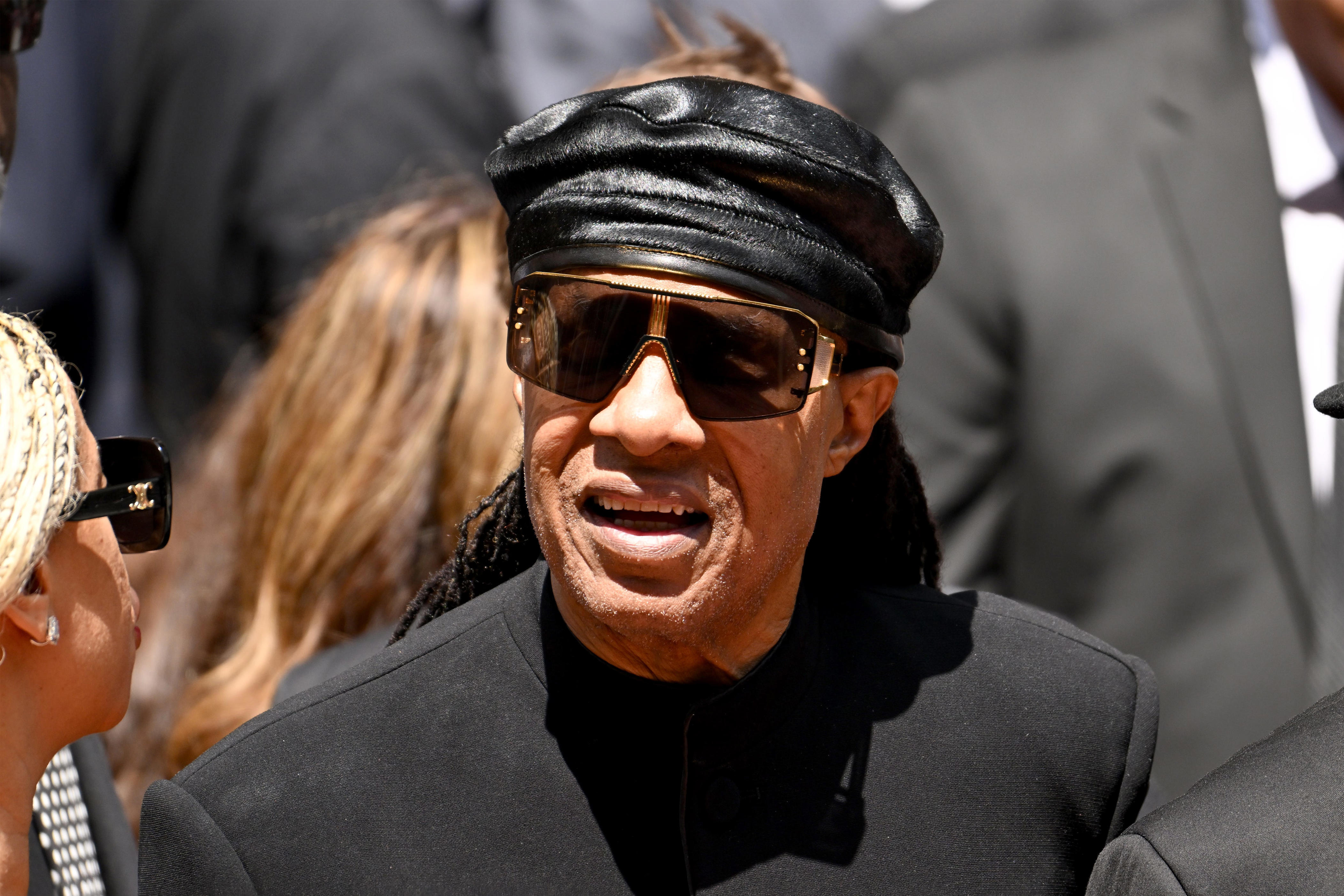 Stevie Wonder pays tribute to 'Sunshine' singer Jim Gilstrap | Exclusive
