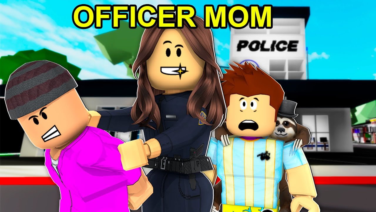 My mom became the warden of Brookhaven prison in Roblox