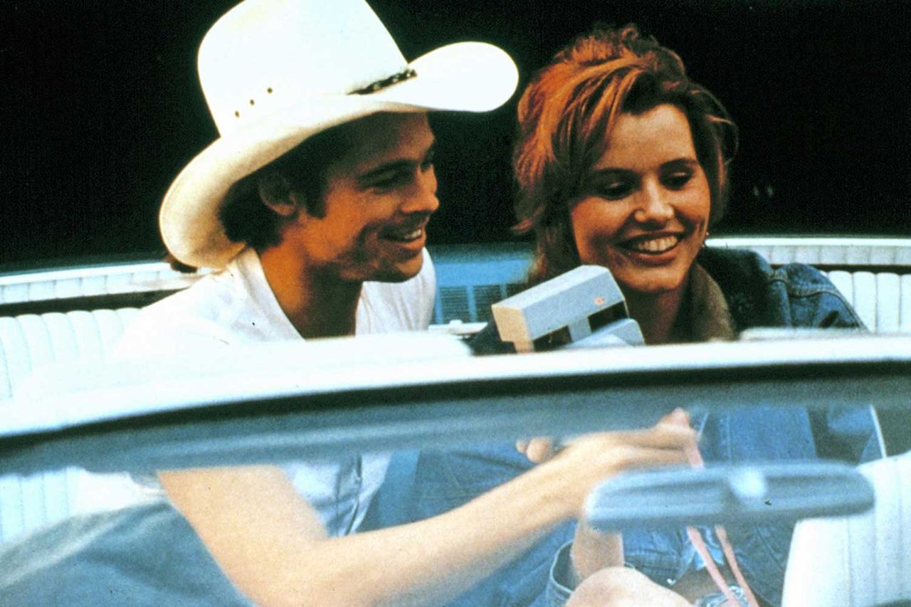 Brad Pitt and Geena Davis in ‘Thelma & Louise’
