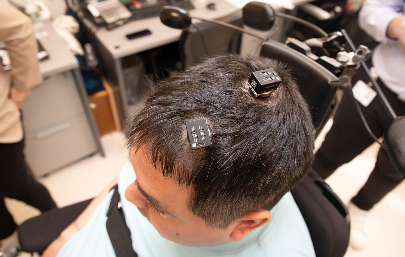 top of keith thomas' head