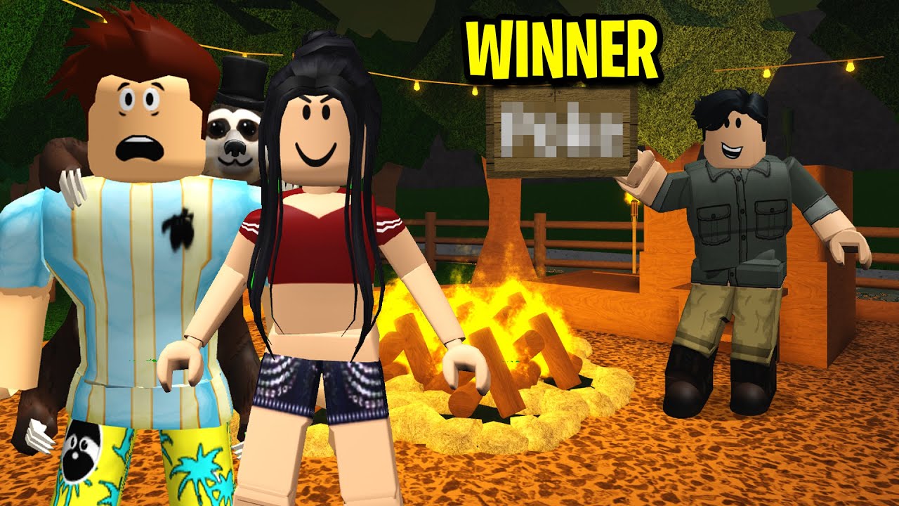 I voted to win one million Robux in Roblox Drama Island