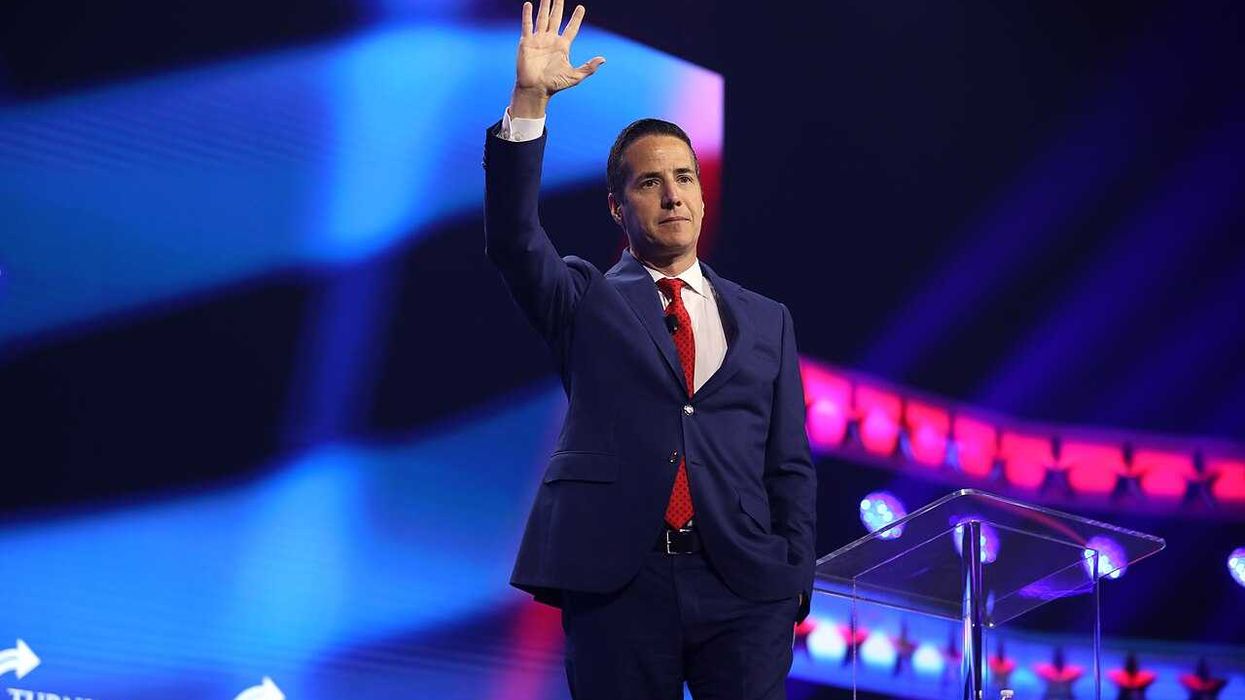 Bernie Moreno at the 2023 Turning Point Action Conference at the Palm Beach County Convention Center in West Palm Beach, Florida on July 16, 2023 (Gage Skidmore, Flickr)