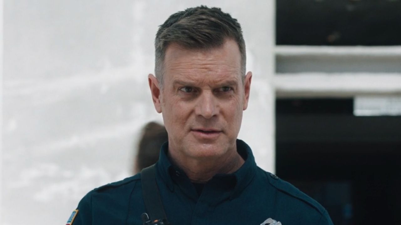 I wasn’t expecting Peter Krause to reunite with his 9-1-1 co-star for a mustache battle