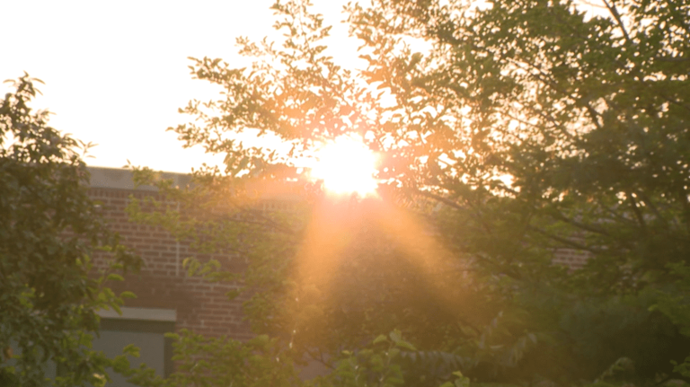 Picture perfect fall weather continues here; rare severe weather ...