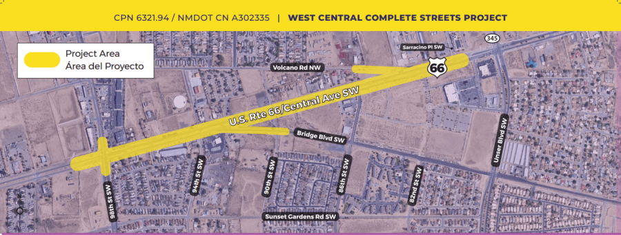 Albuquerque officials ask for input on west Central road project