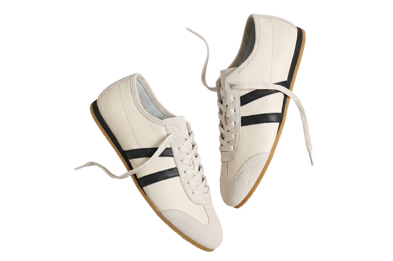 Quince Italian Leather & Suede Low Profile Sneaker