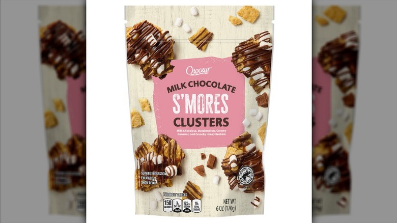 Choceur Chocolate S'mores Cluster bag on white background