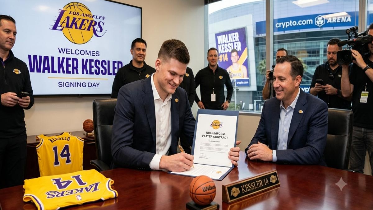 Why the Lakers Went All-In on Walker Kessler to Build Around Luka Doncic