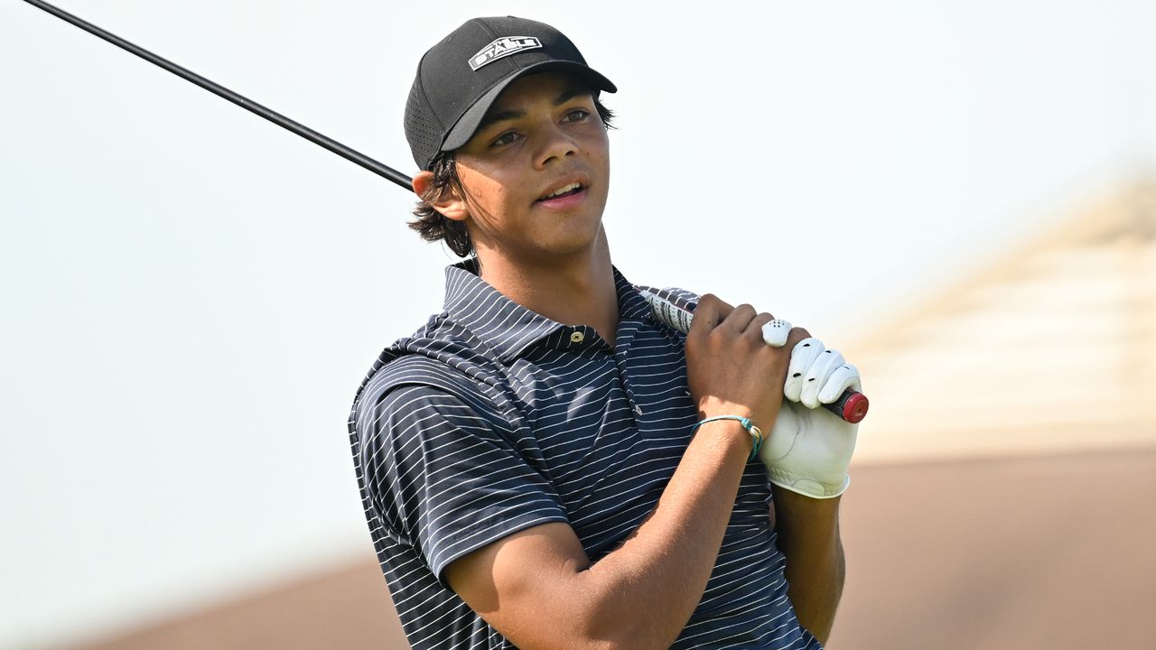 Charlie Woods recovers from poor start in first round of US Junior Amateur