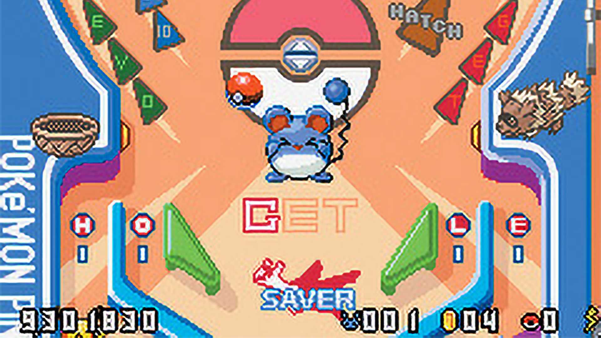 Pokemon Pinball Ruby and Sapphire
