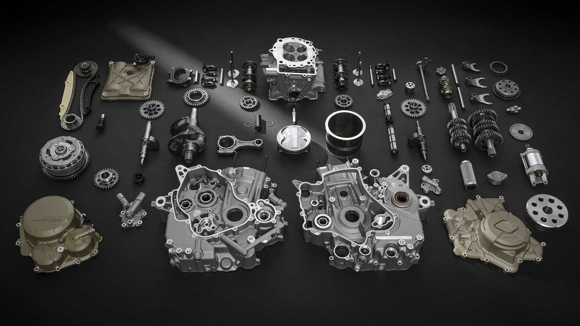 Ducati Superquadro Mono's construction