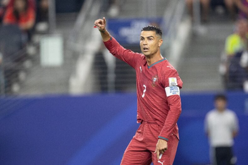 Cristiano Ronaldo at The FIFA World Cup 2026 (Portugal Vs Spain) In Dallas, USA
