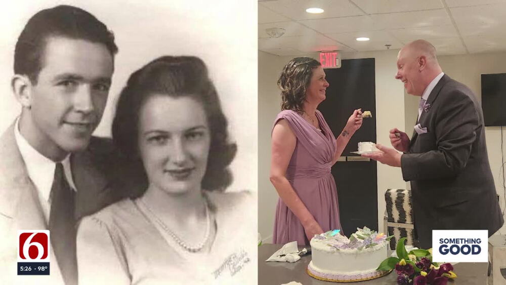 Granddaughter honors grandparents' love story with wedding rooted in family tradition