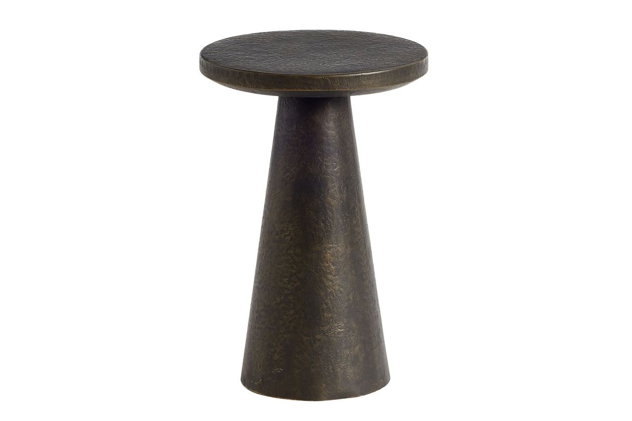 Pottery Barn Open Box Avila Metal Round Outdoor Accent Table