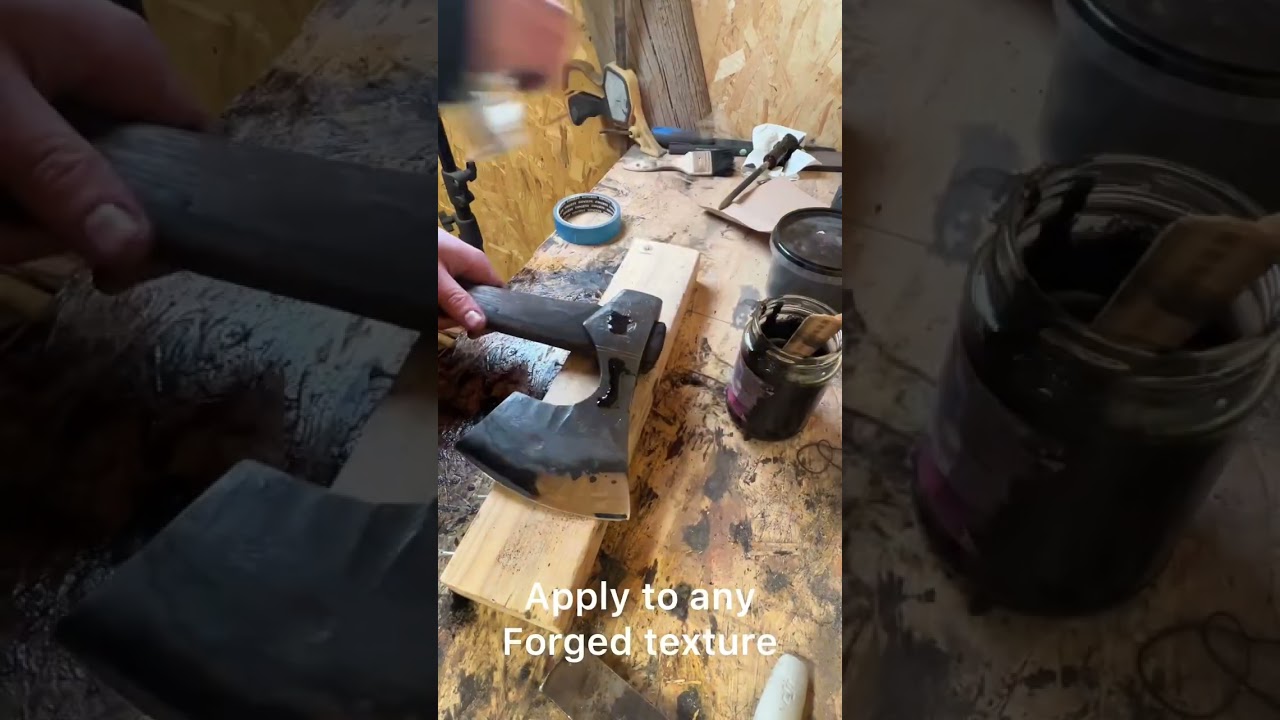 DIY black linseed oil: rust defense