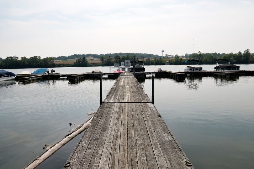 A view of the Scioto River near where multiple people died