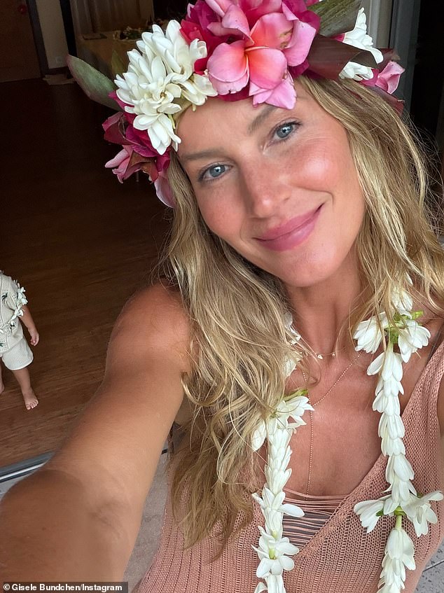 Brady's post comes just a couple of days after Bündchen shared photos via Instagram from a tropical getaway abroad