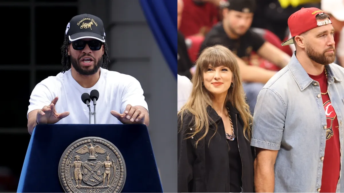 Jalen Brunson reveals if he attended Taylor Swift and Travis Kelce wedding